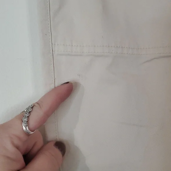 Gap Easy Wide Leg Chino Pants Size XL Womens New With Tags Elastic Waist - Picture 6 of 16